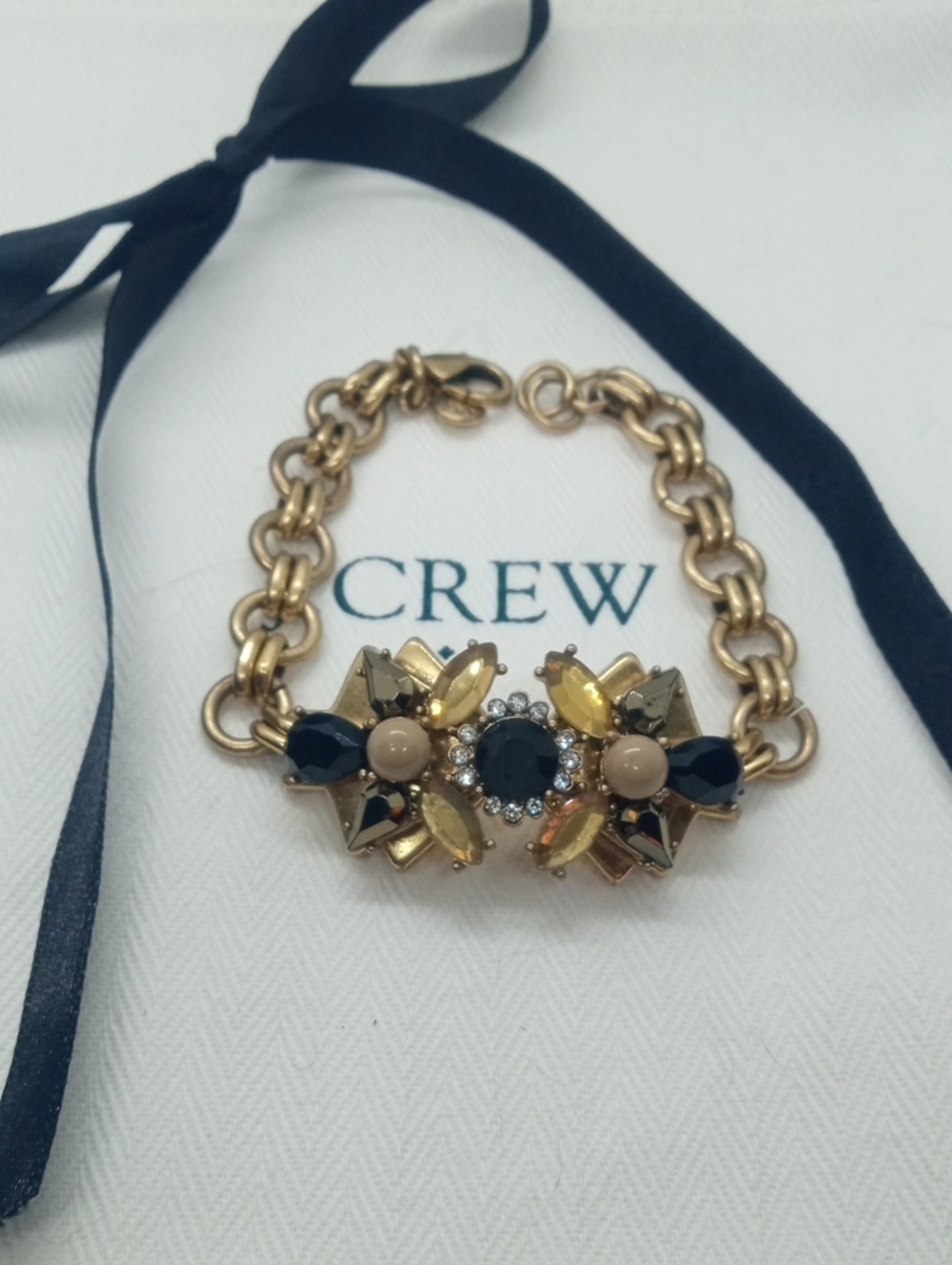 J.CREW BEJEWELED BRACELET